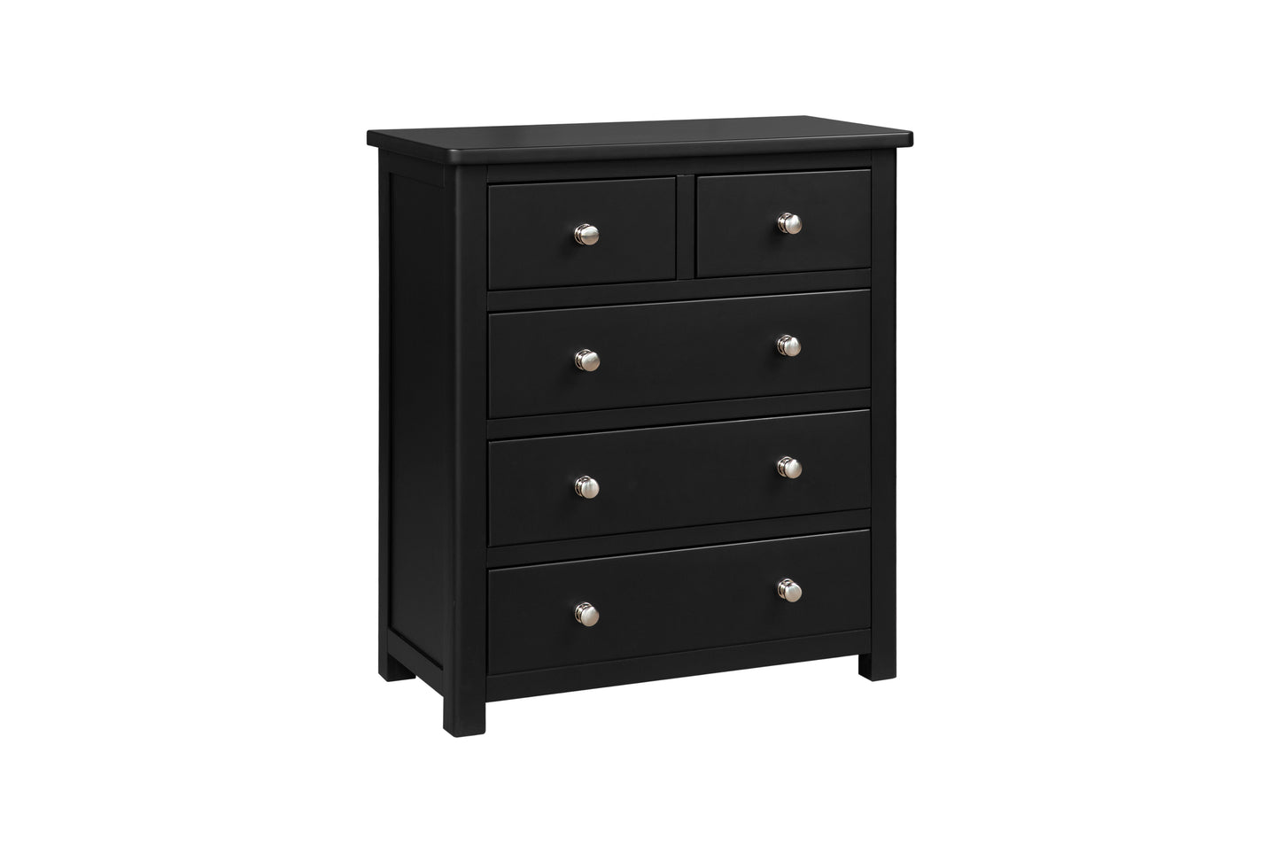 Archee 5 Drawer Chest - Black