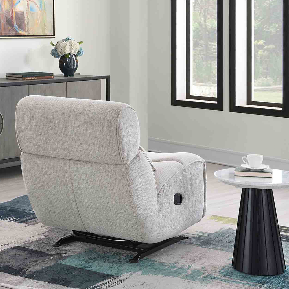 Stanton Linen Manual Recliner Rocker