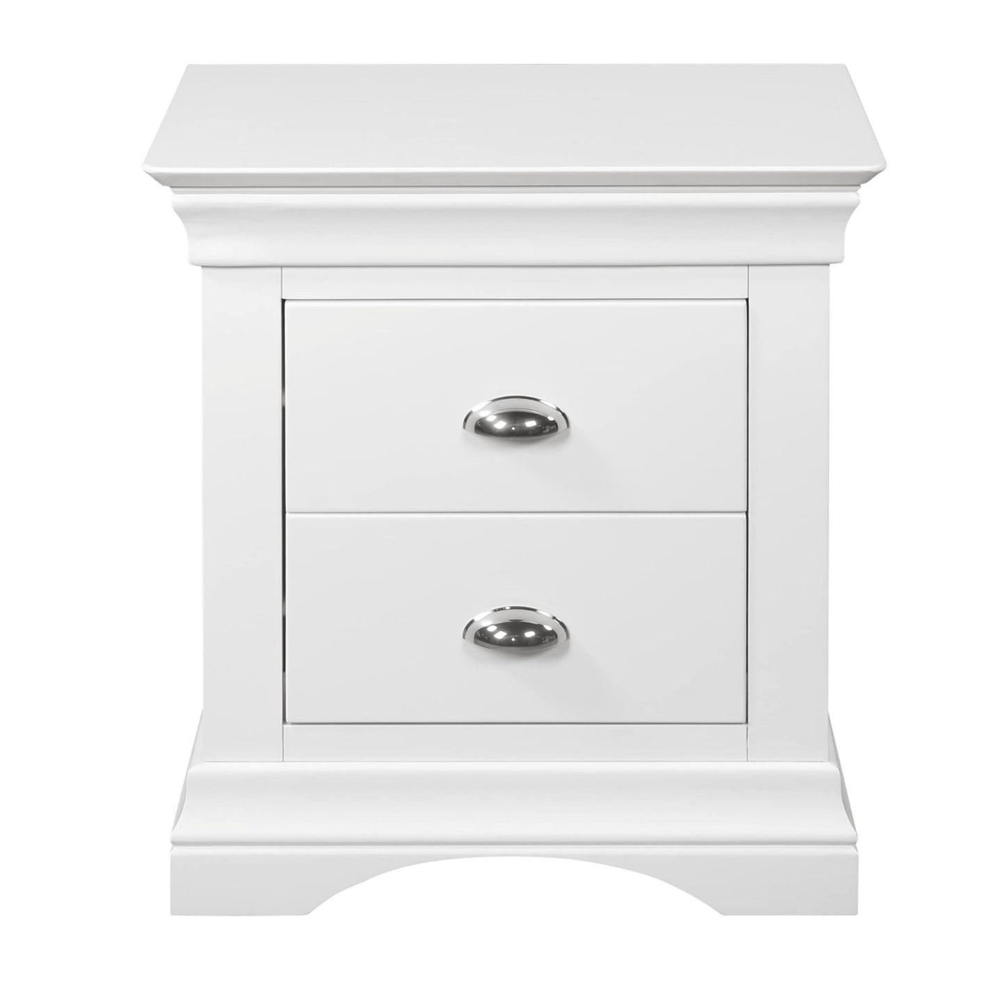 Ella Two Drawer Bedside Locker