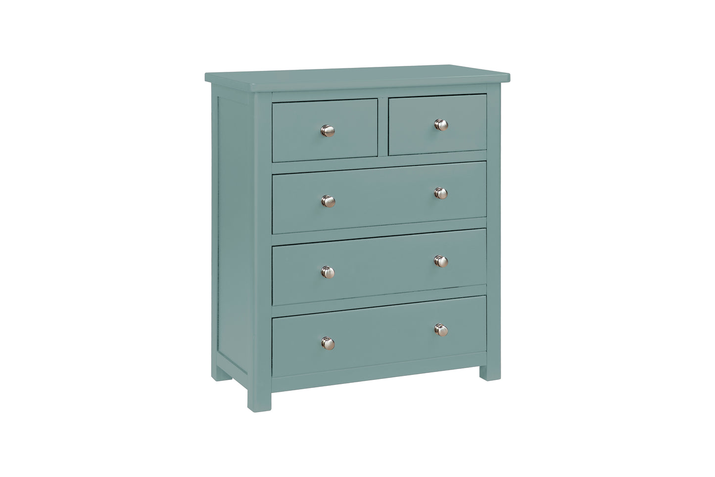 Bonnie Lime Green 5 Drawer Chest
