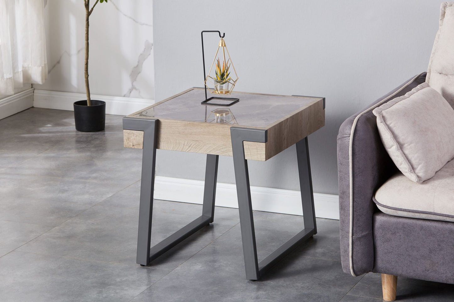 Bronx Lamp Table 50x54x50cm