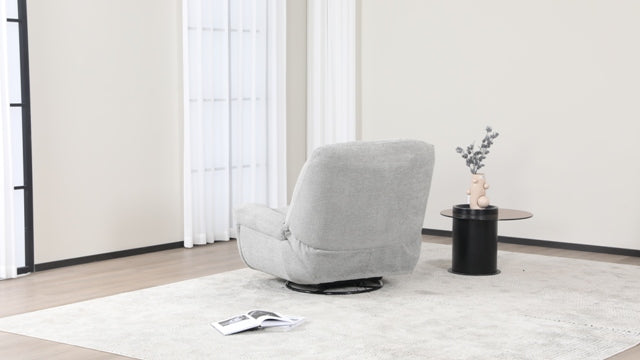 Ailbhe Reclining Chair Light Grey