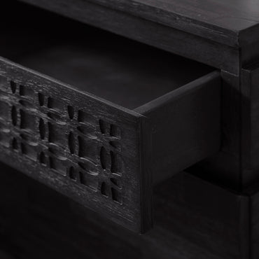 Soho Boutique 2 Drawer Bedside Table