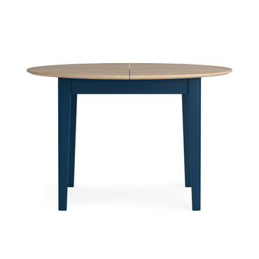 Harlo Extendable Round Dining Table - Navy