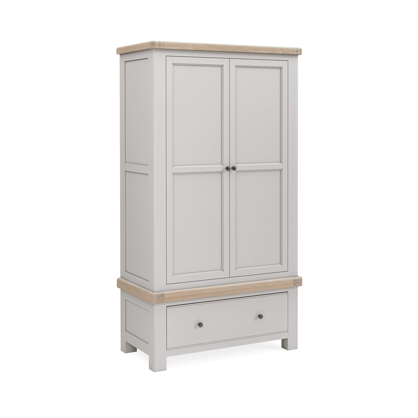 Exmouth Gents Wardrobe Light Grey