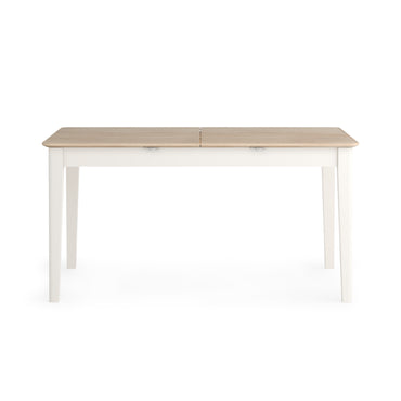Harlo Extendable Rectangular - Coconut white