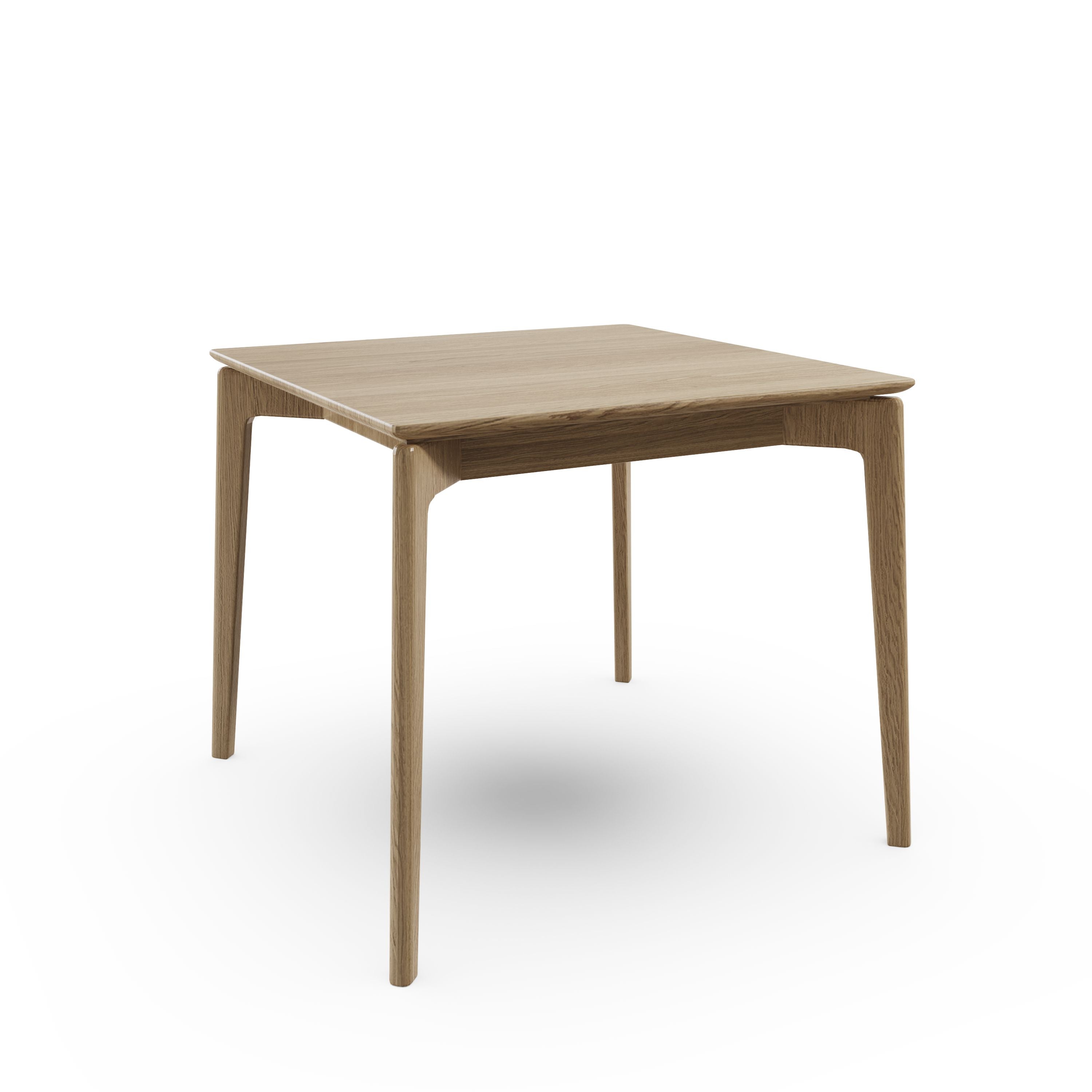 Harlow Dining Table 900 Square Oak Natural Quality Home Furniture