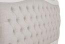 Madrid Bed Upholstered Bed 6' Bone
