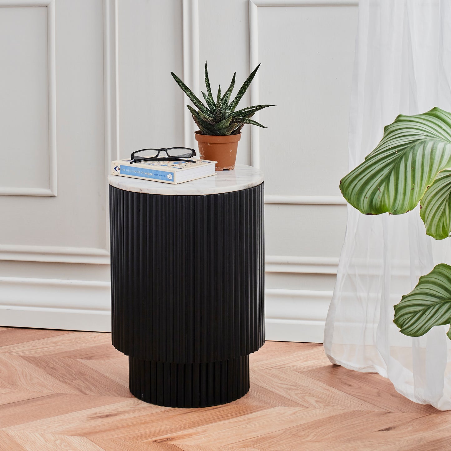 Luka Side Table With Door