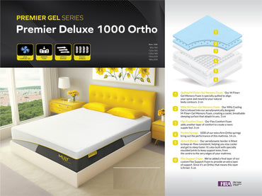 Mlily Premier Deluxe 1000 Ortho Mattress
