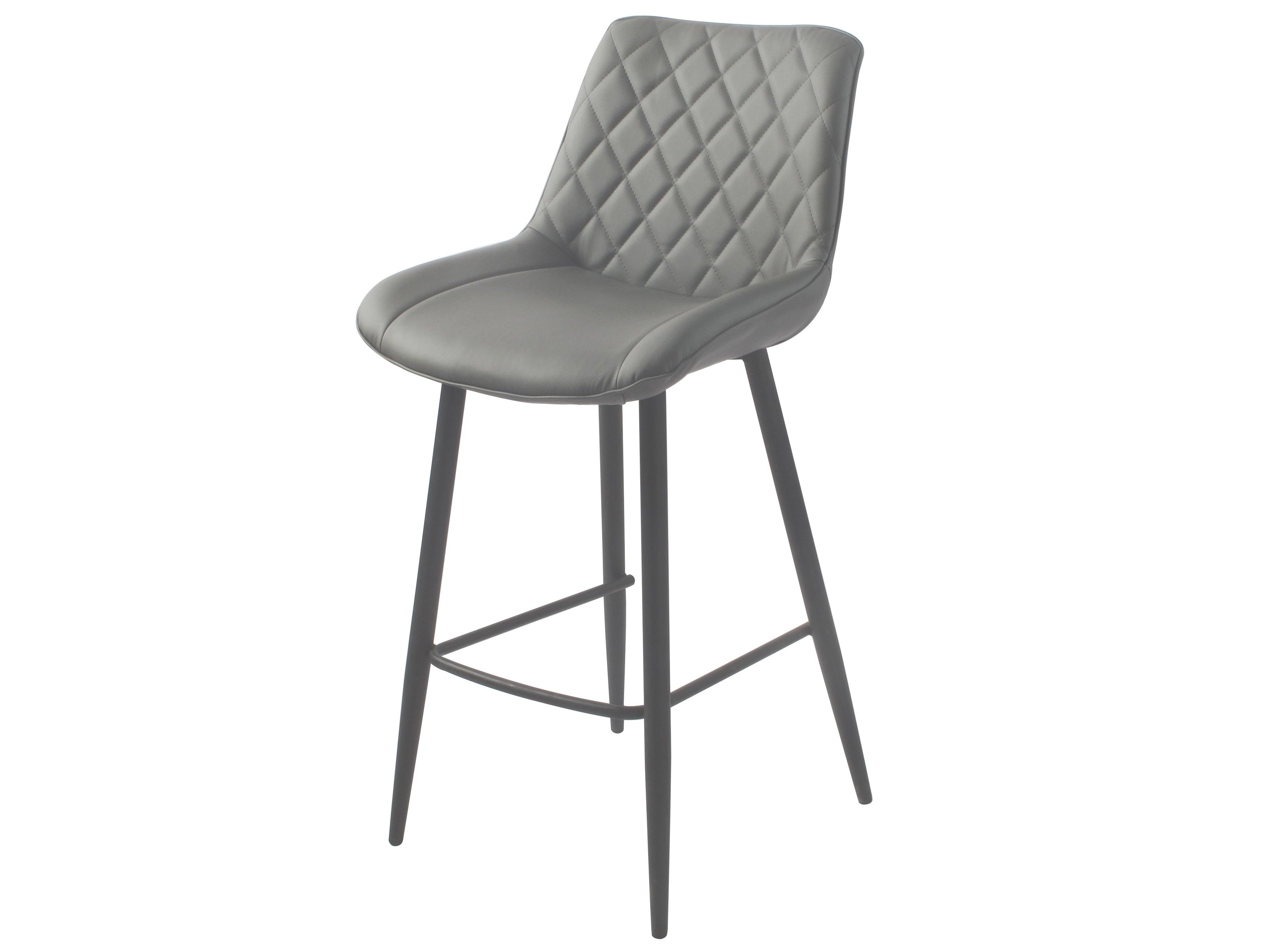 Sydney Bar Stool Grey With Black Legs Quality Home Furniture