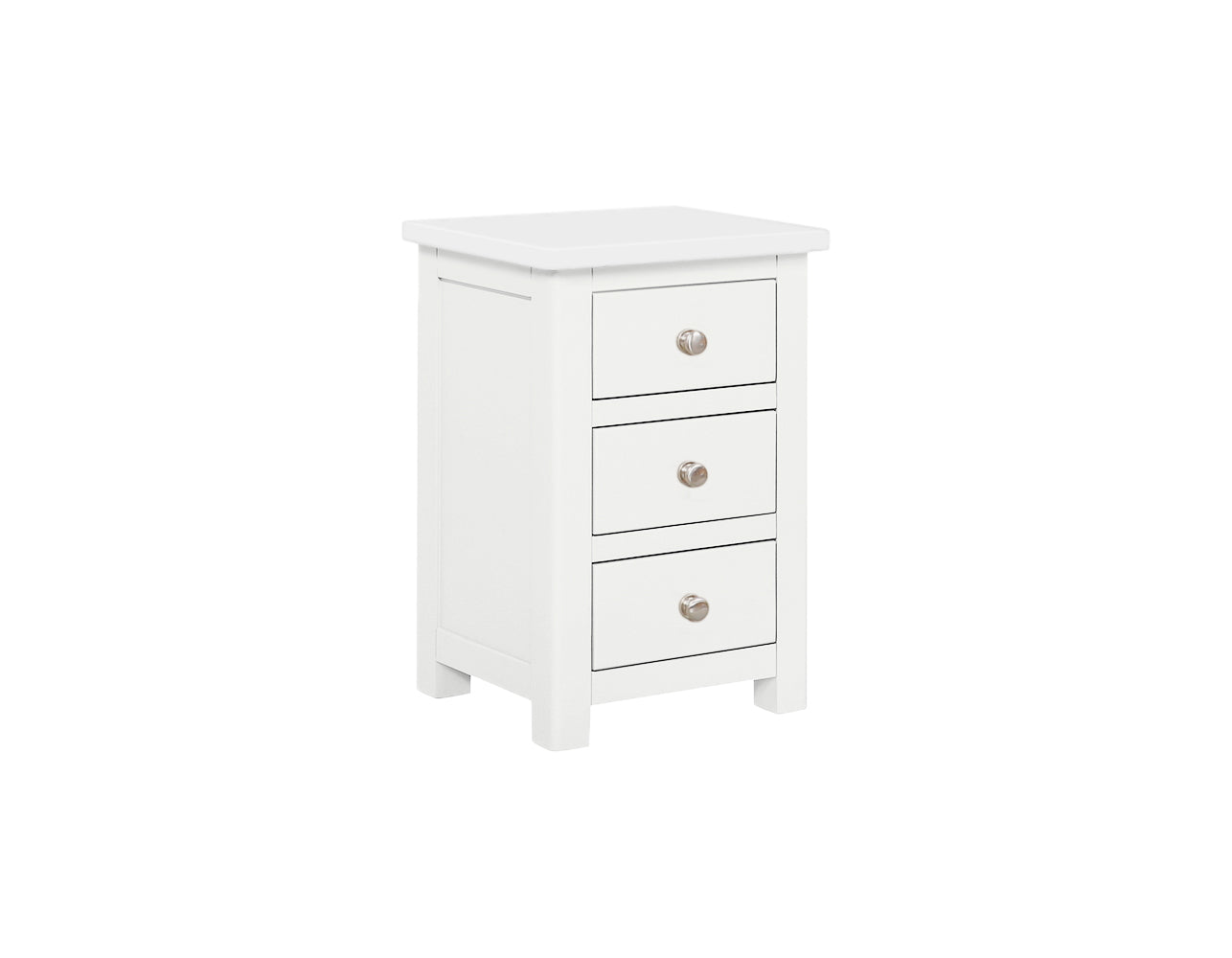 Nia 3 Drawer Locker White