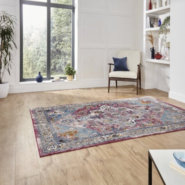 16th Avenue 91DA Rug Fuchsia/Blue
