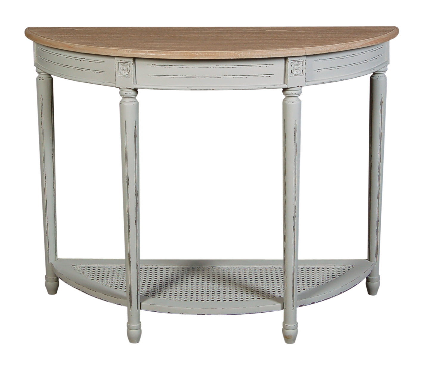 Valor Half Moon Console Table Quality Home Furniture