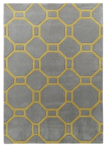 Tokyo 4338 Rug Grey/Yellow