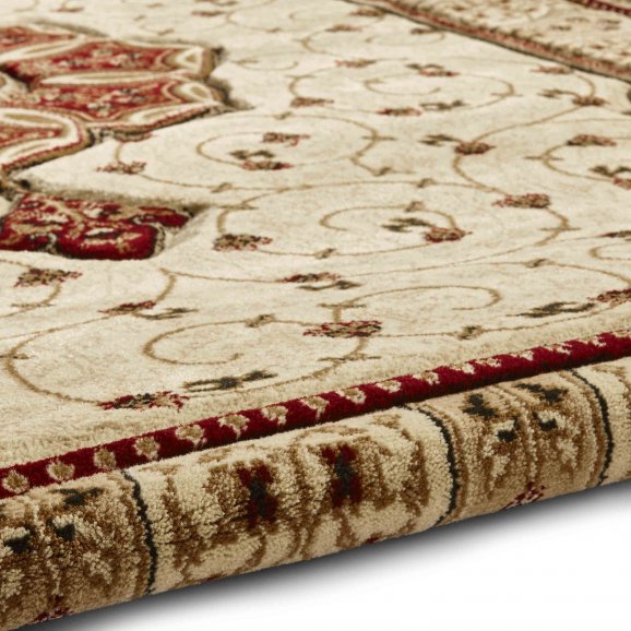 Heritage 4400 Rug Cream/Red
