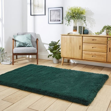Super Lux Rug Jewel Green