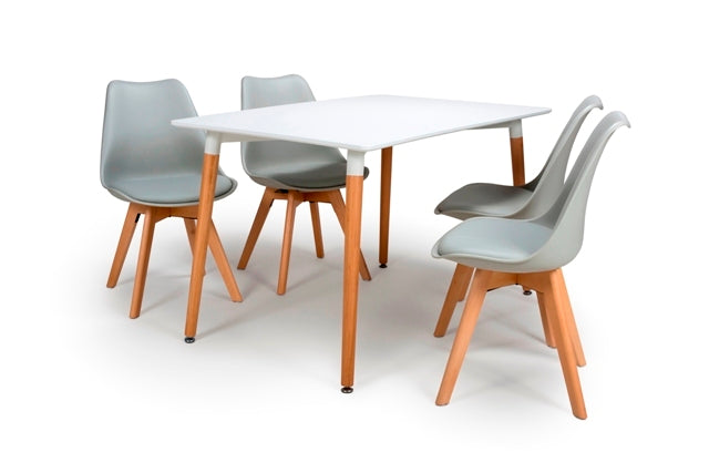 Urbane Rectangular Table 1200mm - White