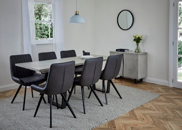 Montclair dining table grey