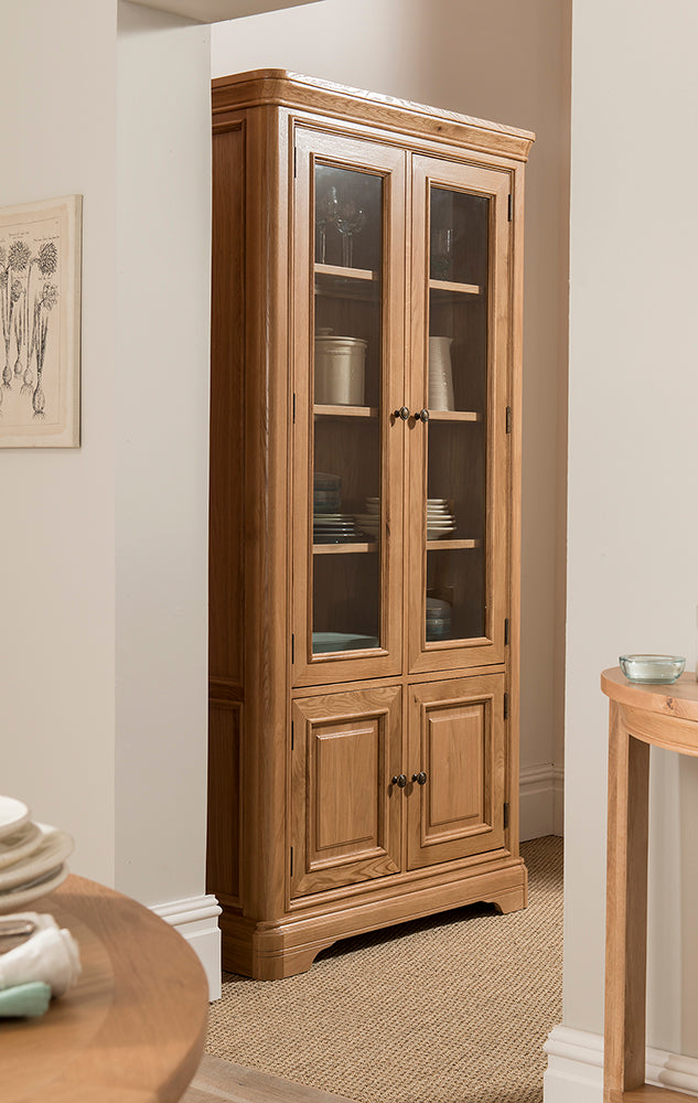 display cabinets at McVann Furniture 