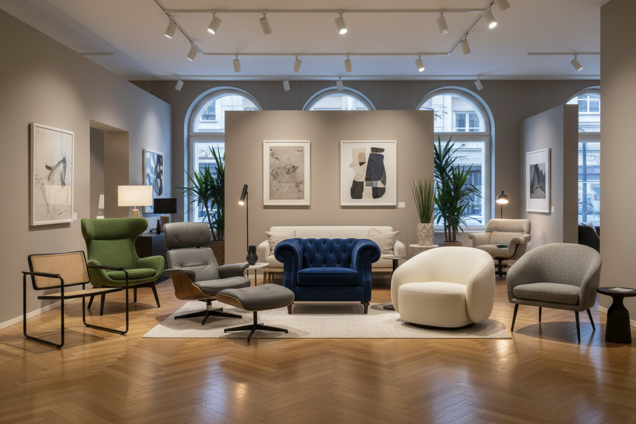 Armchair at mcvann furniture