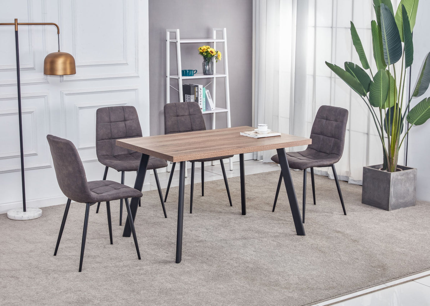San Fran 1.2 Metre Table Walnut