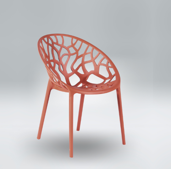Millie Trellis Garden Chair - Dusty Pink