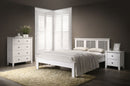 Lanna Slatted bed 4ft - White
