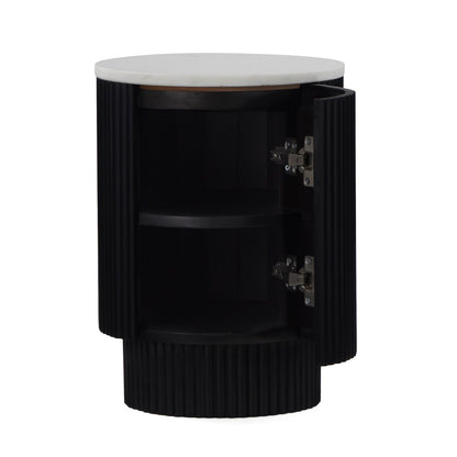 Luka Side Table With Door