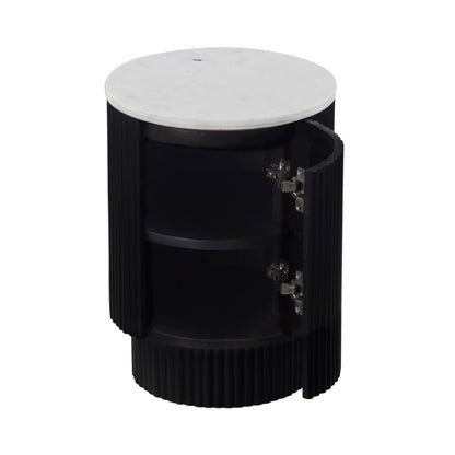 Luka Side Table With Door