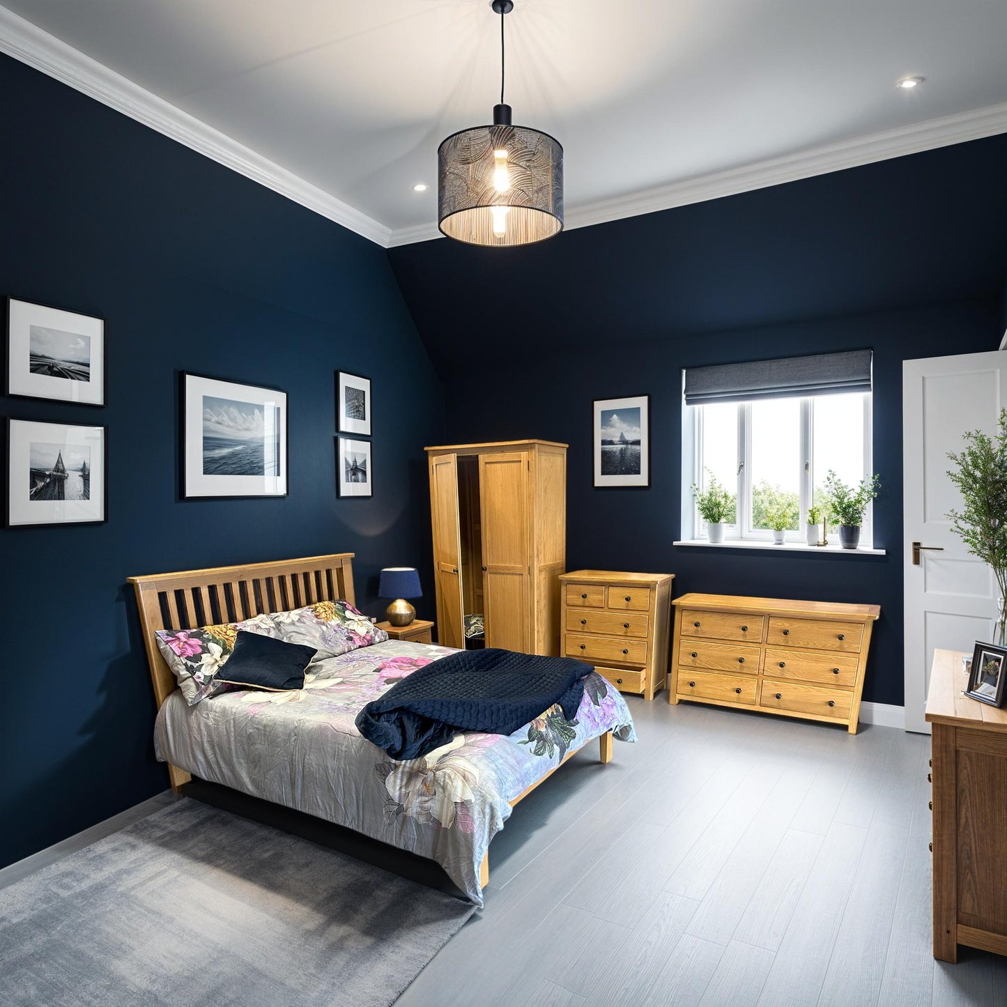 Ascott Double 6 Drawers - Oak