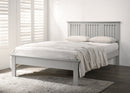 Alan Slatted Bed 4ft6  Grey
