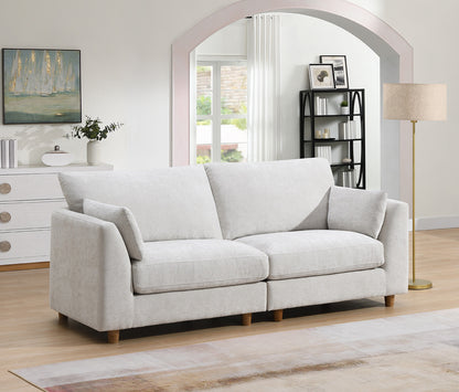 Amelia Sofa Set - Pearl