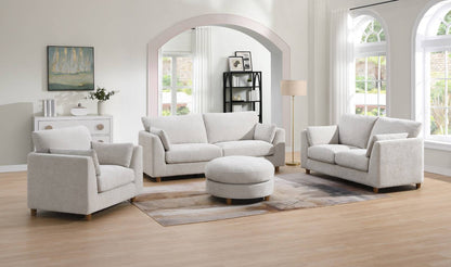 Amelia Sofa Set - Pearl