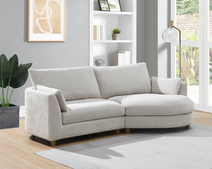 Amelia Sofa Set - Pearl