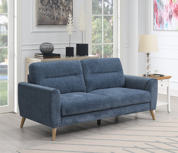 Addison 3 Seater Sofa Blue