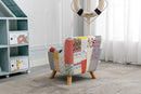 Ann Linen Patchwork Chair Floral