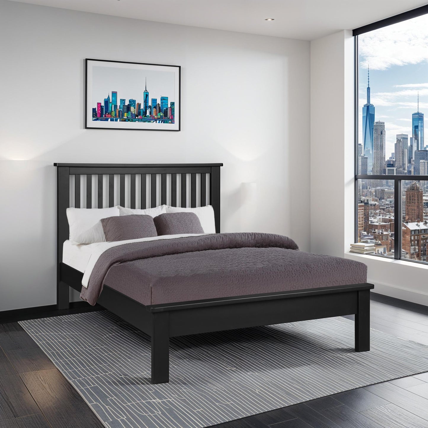 Archee Black Bedframe