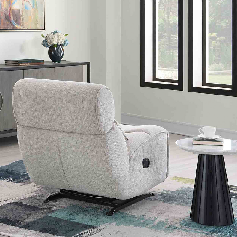 Stanton Linen Manual Recliner Rocker