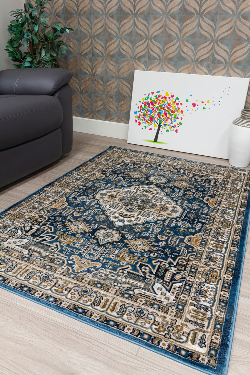 Azza MEDALLION BLUE