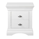 Ella Two Drawer Bedside Locker