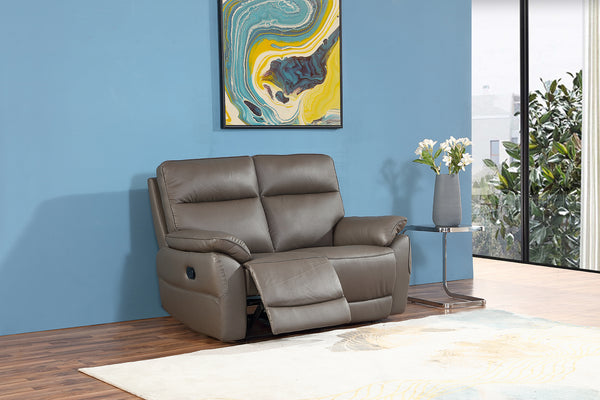 Trezzo 2 Seater Recliner Sofa Charcoal