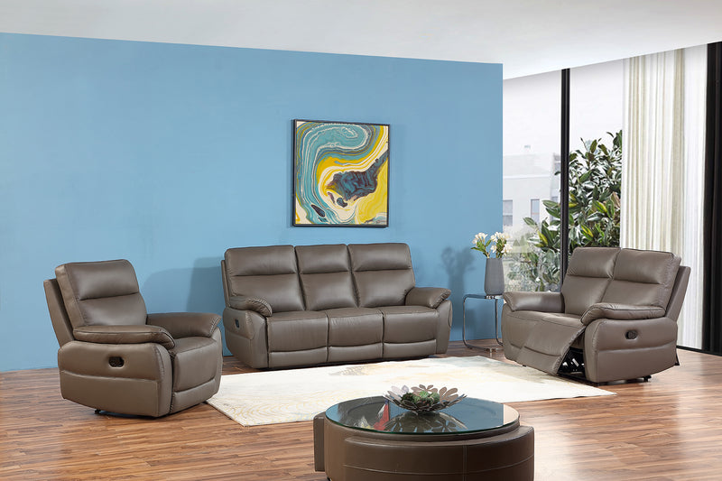Trezzo 2 Seater Recliner Sofa Charcoal