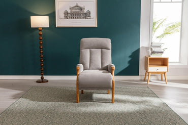 Blake Fireside Chair Silver