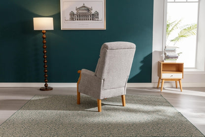 Blake Fireside Chair Silver