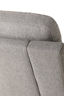 Duke 2 Seater Fixed Sofa - Grey