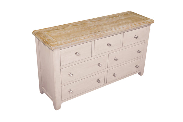 Seville 3+4 Drawer Wide Chest