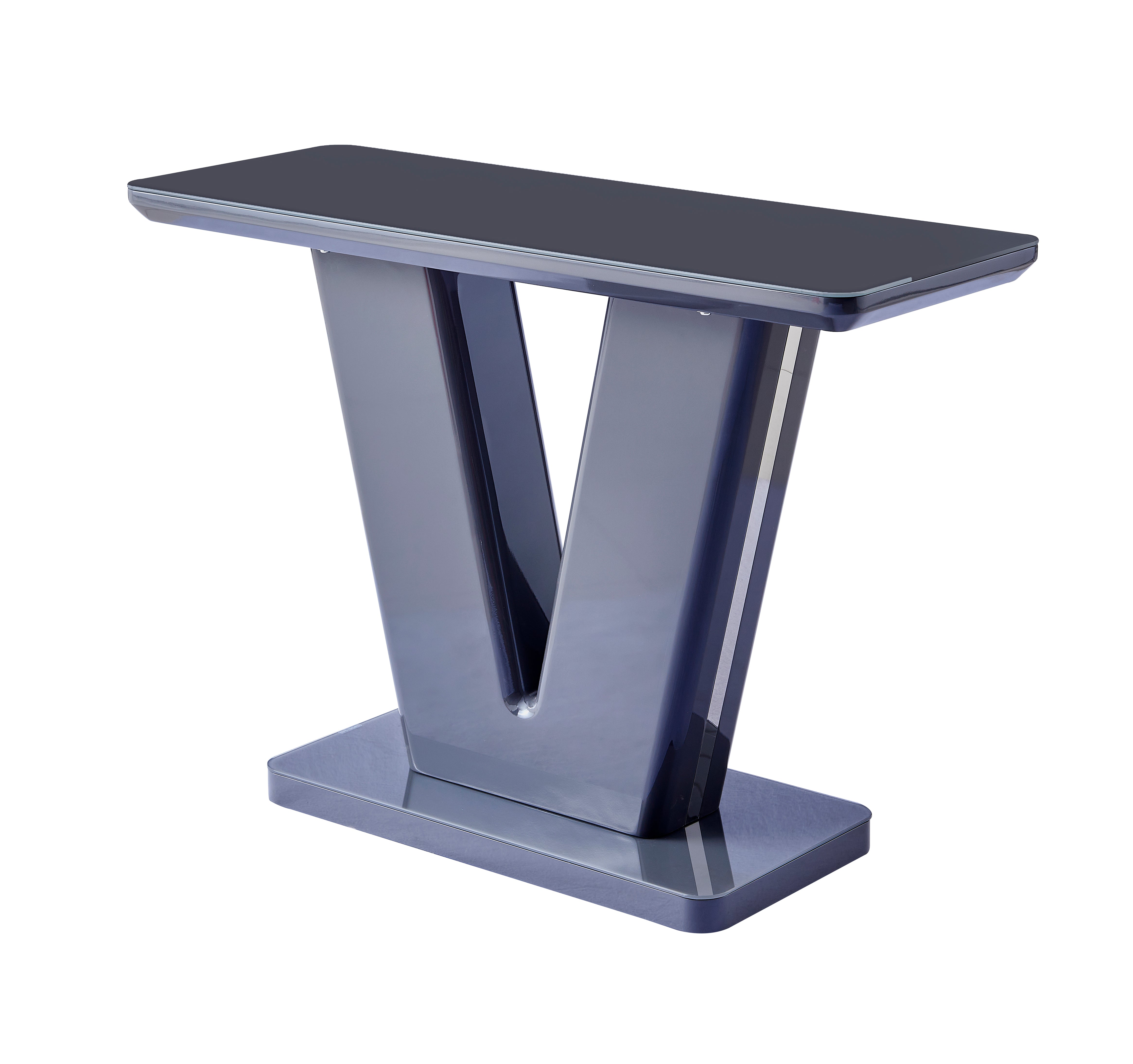 Vincent Console Table Dark Grey | Quality Home Furniture