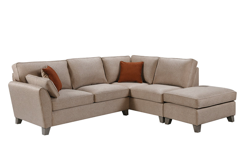 Camden Corner Sofa -  Biscuit (RHF) (2 Scatter Cushions)