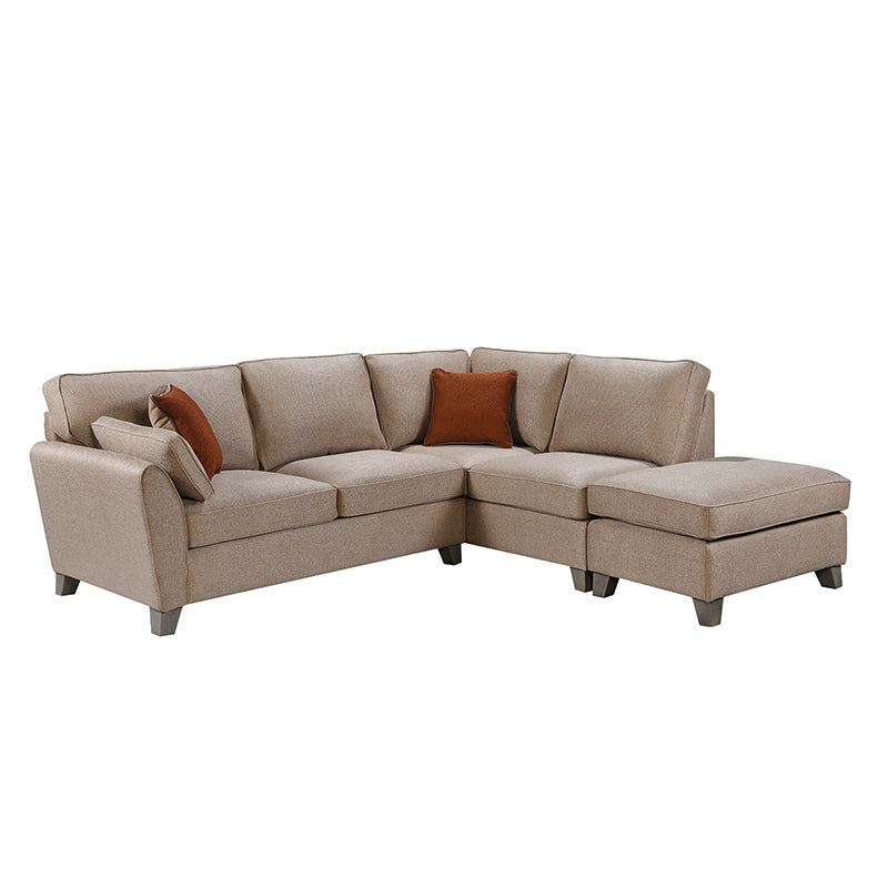 Camden Corner Sofa -  Biscuit (RHF) (2 Scatter Cushions)